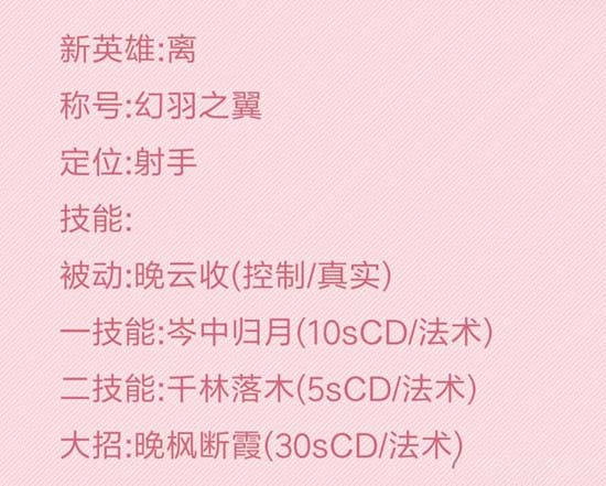 王者荣耀离出装推荐