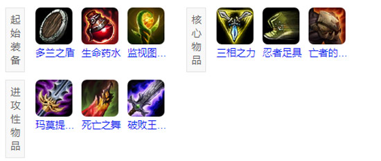 英雄联盟巨魔出装推荐