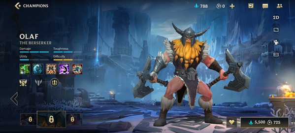 英雄联盟狂战士奥拉夫技能详解