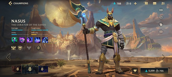 英雄联盟沙漠死神内瑟斯技能详解