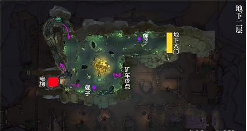 第五人格闪金石窟平面图一览