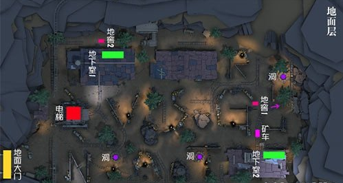第五人格闪金石窟地窖位置在哪