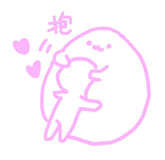 抖音粉嫩表情包简笔画图片高清无水印完整版