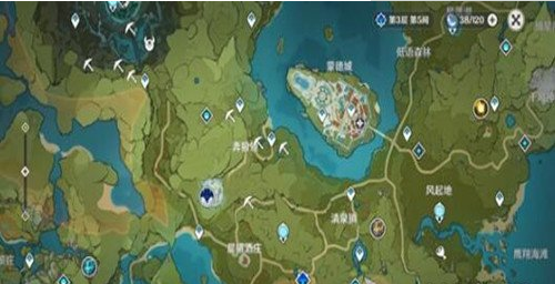 原神矿石地图分布一览