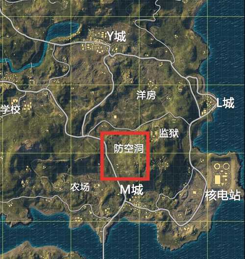 和平精英五个跳伞地点推荐