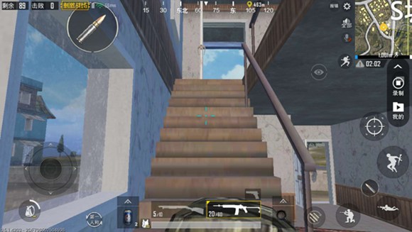 和平精英单排屋内蹲守细节教学