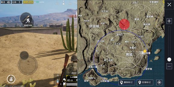 和平精英沙漠地图龟缩打法攻略