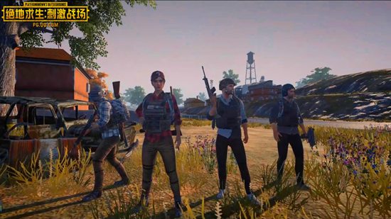 和平精英带领坑爹的队友获胜方法