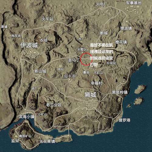 和平精英沙漠隐藏富饶野区汇总