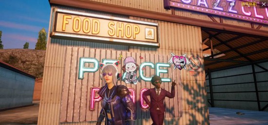 和平精英炫酷赛博朋克新景点打卡一览