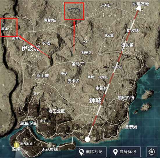 和平精英沙漠2.0飞速跳伞攻略