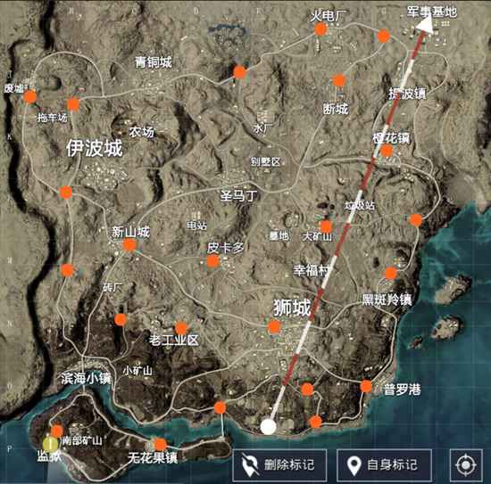 和平精英沙漠2.0飞速跳伞攻略