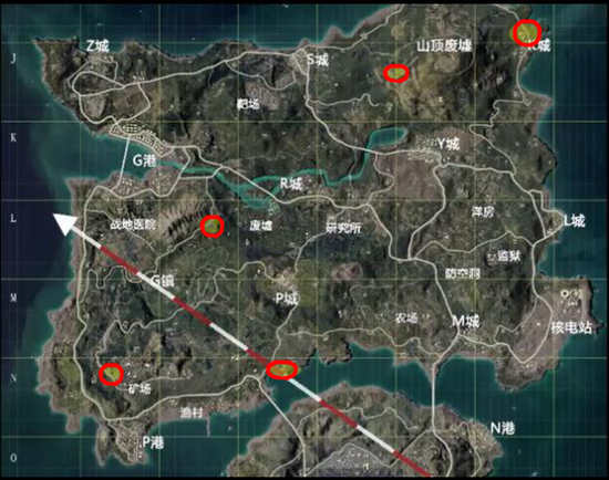 和平精英海岛2.0全地下室位置一览