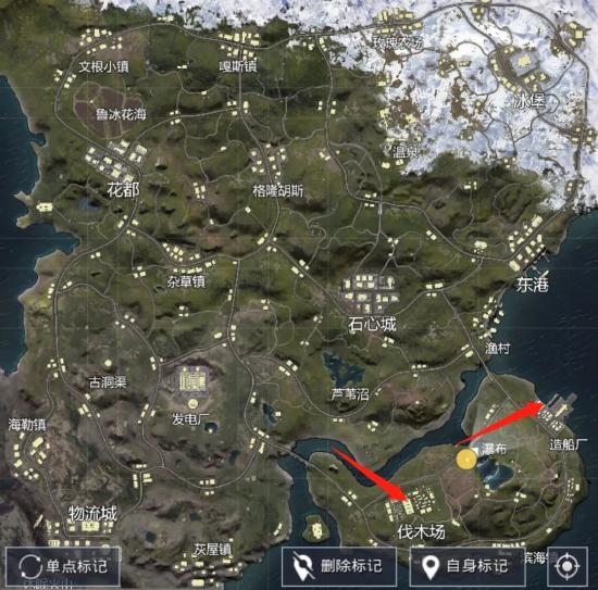 和平精英山谷地图资源点一览