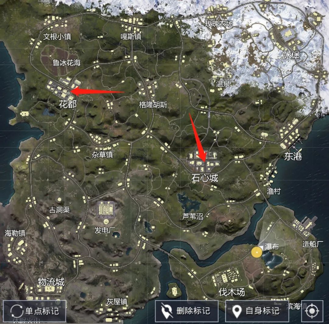 和平精英山谷地图资源点一览