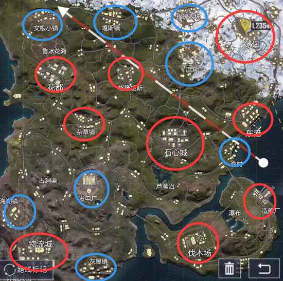 和平精英山谷地图战术打法解析