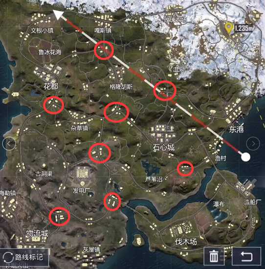 和平精英山谷地图战术打法解析