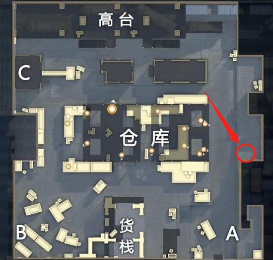 和平精英突变团竞卡点位一览