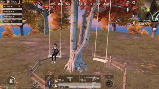 和平精英探秘回归后的枫叶林