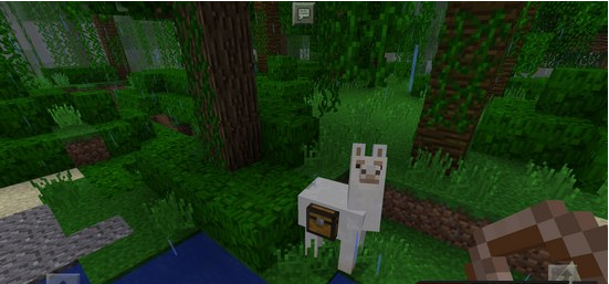 我的世界羊驼放箱子方法