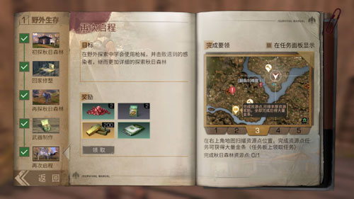 明日之后秋日森林资源点汇总