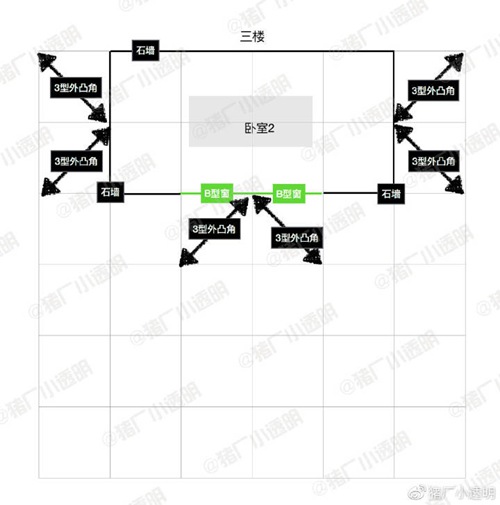 明日之后中式四合院房子设计图纸一览