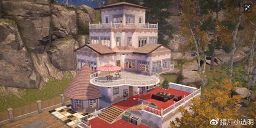 明日之后心形露台房子设计图一览