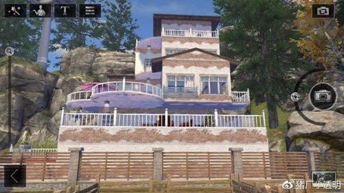 明日之后心形露台房子设计图一览