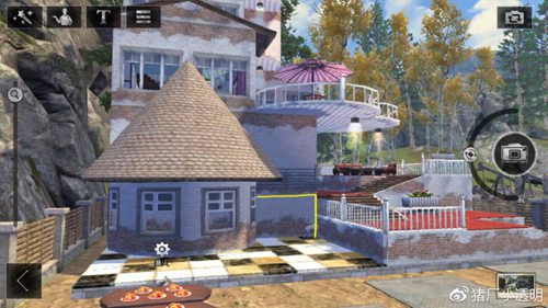 明日之后心形露台房子设计图一览