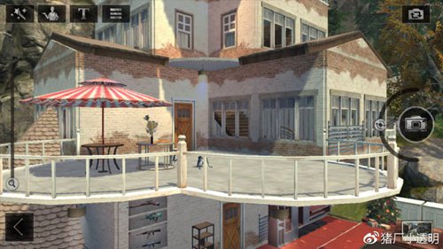 明日之后心形露台房子设计图一览