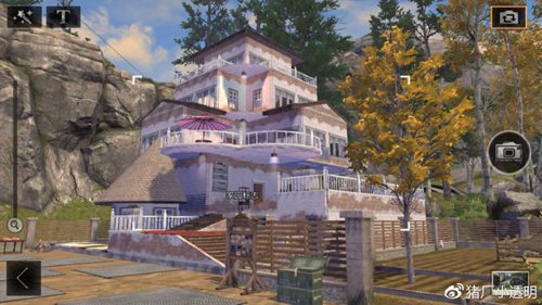 明日之后心形露台房子设计图一览