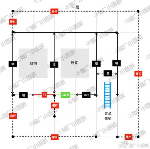 明日之后森林花屋房子设计图一览