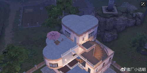 明日之后超火爱心建筑一览