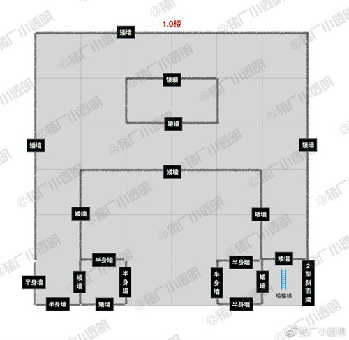 明日之后中式拱桥别墅房子设计图一览