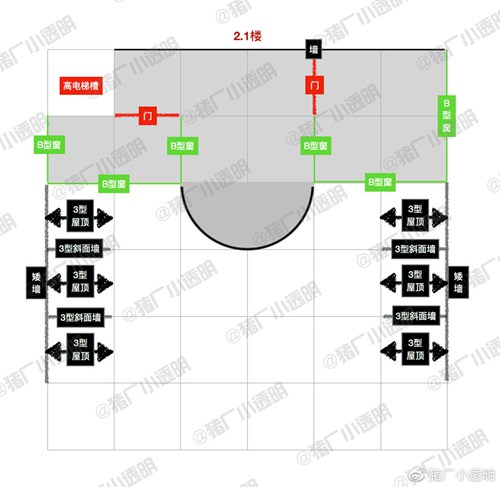 明日之后中式拱桥别墅房子设计图一览