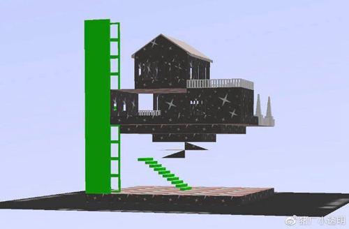 明日之后浮空小别墅平面设计图一览