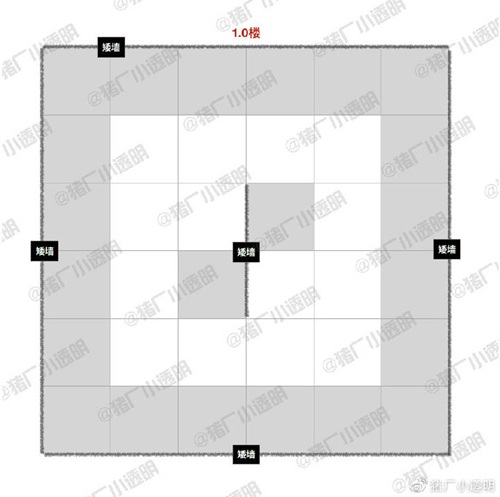 明日之后浮空小别墅平面设计图一览