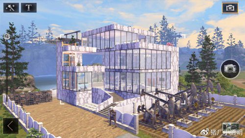 明日之后落地窗别墅平面设计图一览