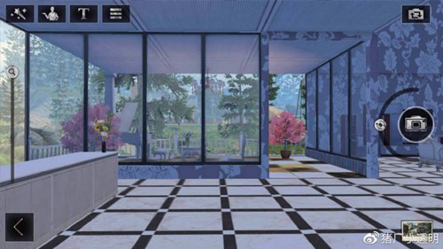 明日之后落地窗别墅平面设计图一览