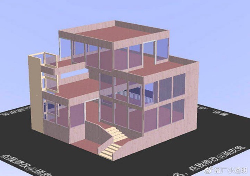 明日之后落地窗别墅平面设计图一览