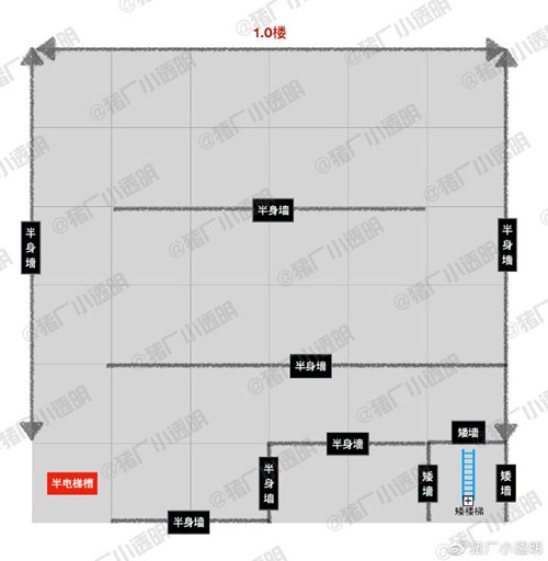 明日之后落地窗别墅平面设计图一览