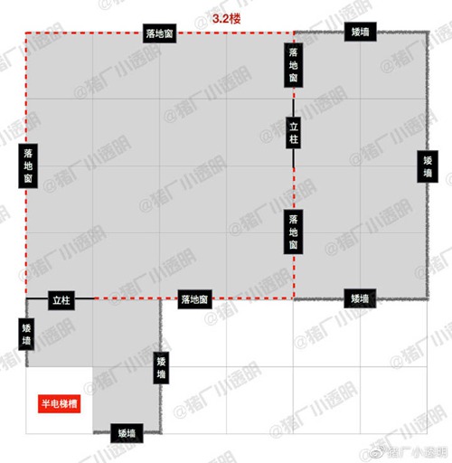 明日之后落地窗别墅平面设计图一览