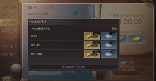 明日之后潜水行动活动玩法介绍