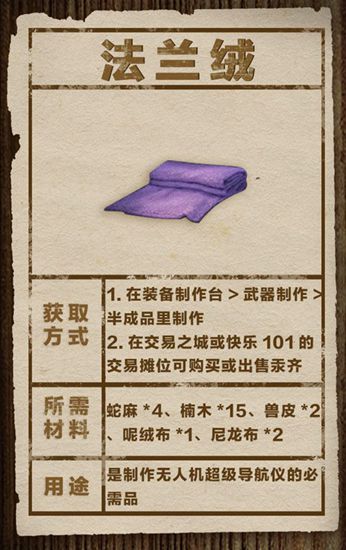 明日之后11大最新物资汇总