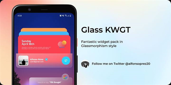 Glass kwgt