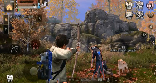 明日之后利用河流无伤杀怪攻略