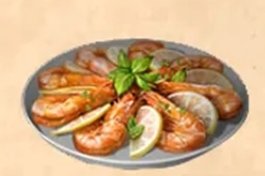 明日之后柠檬蒸对虾配方及作用