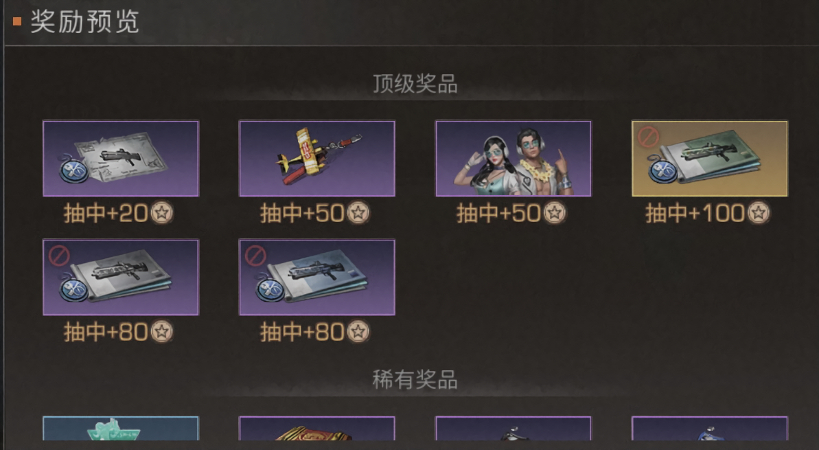 明日之后福星聚宝能奖品一览