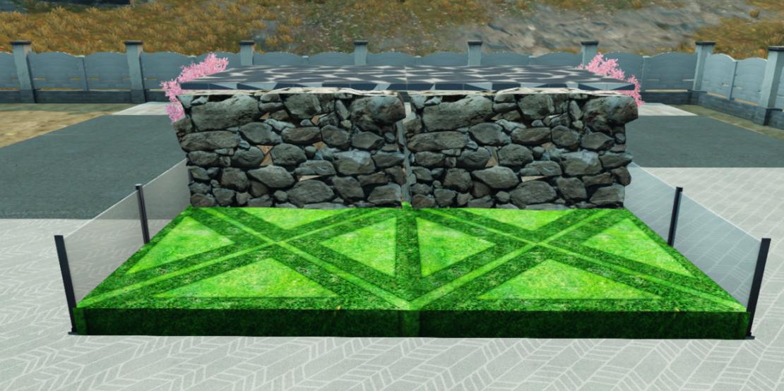 明日之后初夏清凉建筑鲜花瀑布教学