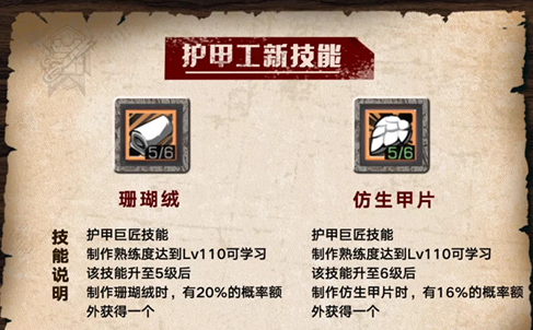 明日之后护甲工新技能一览